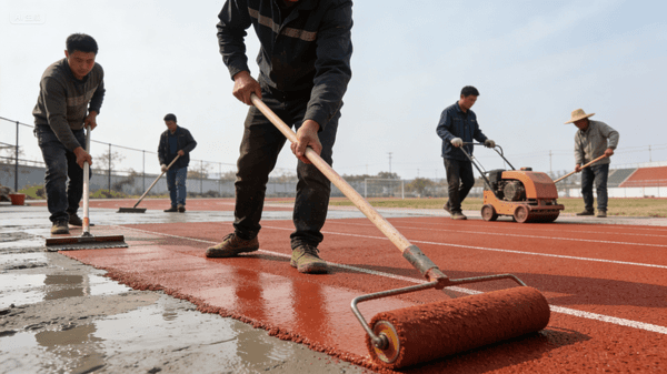 巴中透气型跑道材料厂家